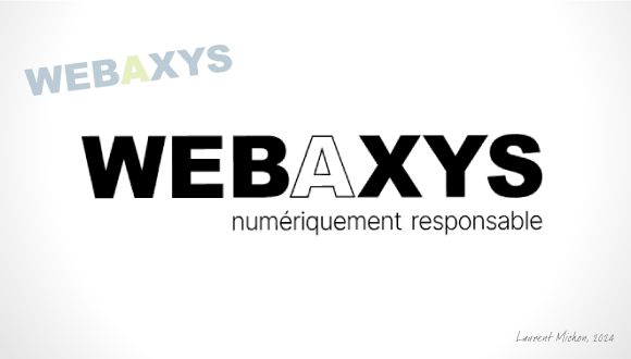 Refonte du logotype Webaxys et invention de sa baseline